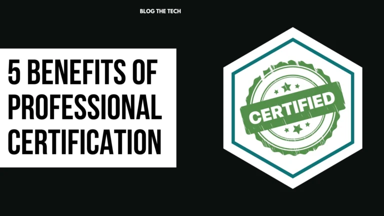 5 Benefits of Professional Certification
