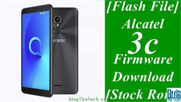 [Flash File] Alcatel 3C 5026D Firmware Download [Stock ROM]
