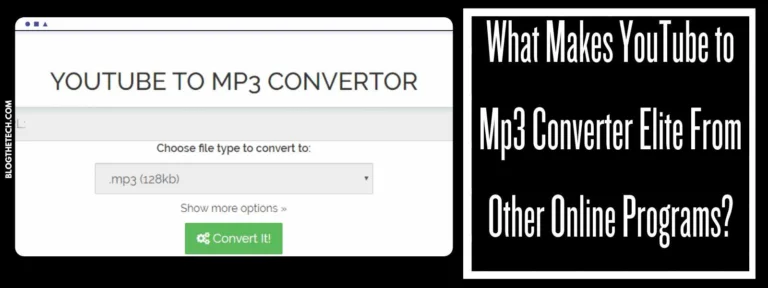 What Makes YouTube to MP3 Converter Elite From Other Online Programs?