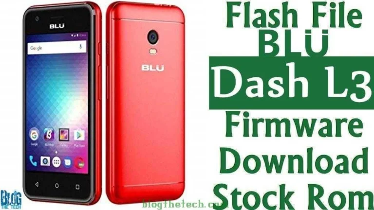 [Flash File] BLU Dash L3 D930 Firmware Download [Stock ROM]