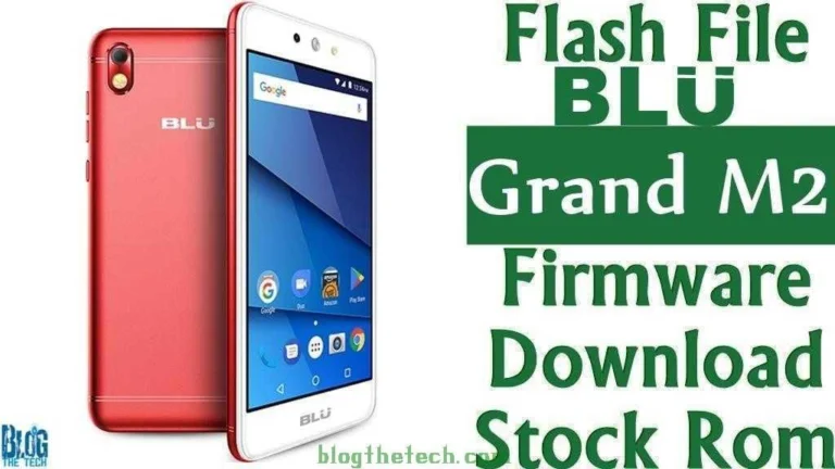 [Flash File] BLU Grand M2 G190 Firmware Download [Stock ROM]