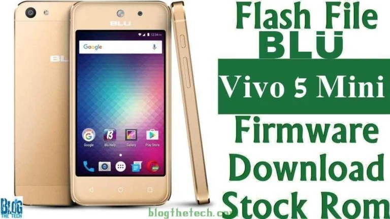[Flash File] BLU Vivo 5 Mini V050 Firmware Download [Stock ROM]