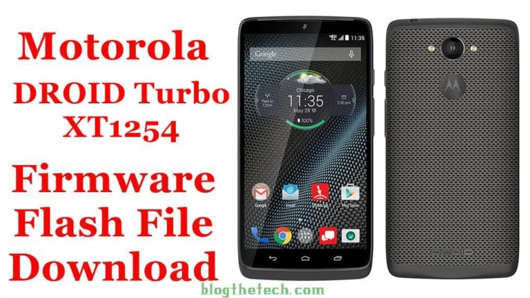 [Flash File] Motorola DROID Turbo XT1254 Firmware Download [Stock ROM]