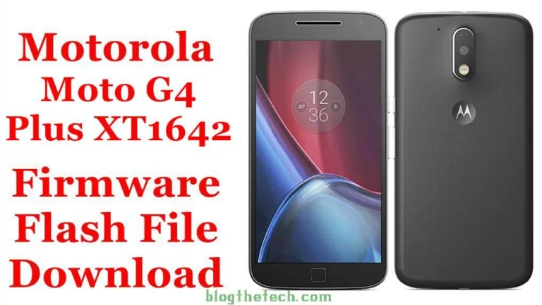 [Flash File] Motorola Moto G4 Plus XT1642 Firmware Download [Stock ROM]