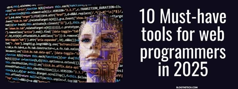 10 Must-have tools for web programmers in 2025
