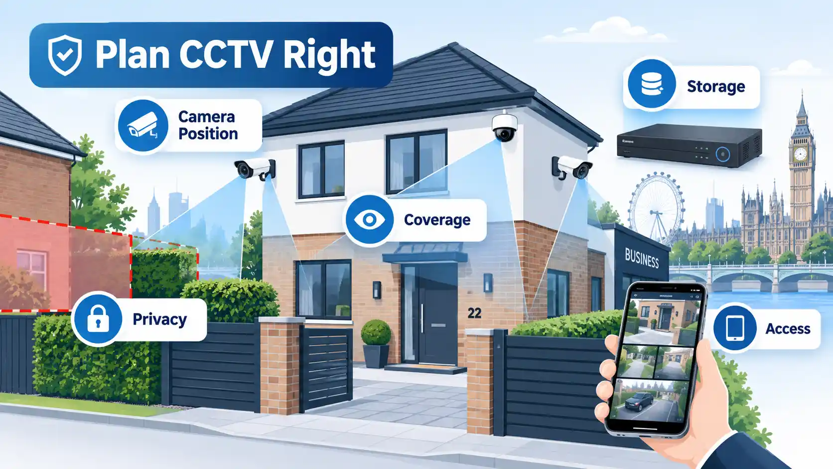 CCTV Installation in London: What to Know Before You Install