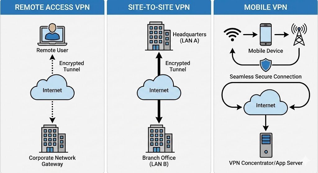 Types of VPN and When To Use Them (2026 Guide)