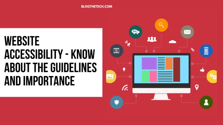 Website accessibility - guidelines and importance
