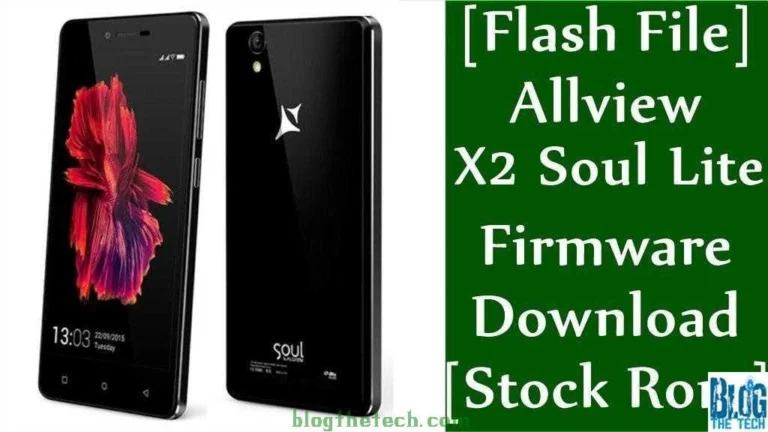 [Flash File] Allview X2 Soul Lite Firmware Download [Stock ROM]