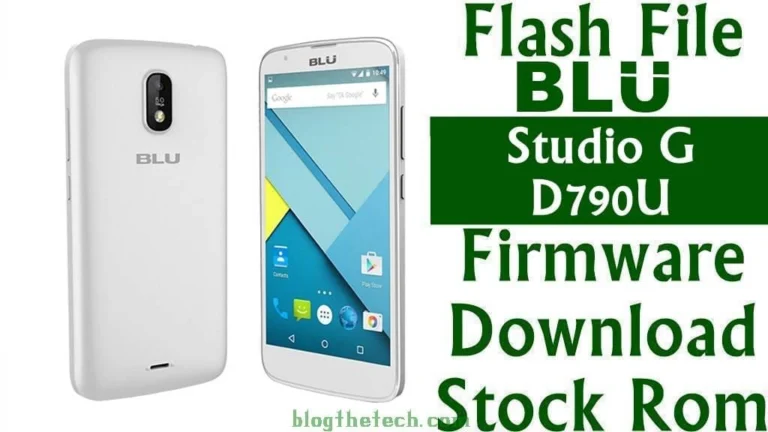 [Flash File] BLU Studio G D790U Firmware Firmware Download [Stock ROM]