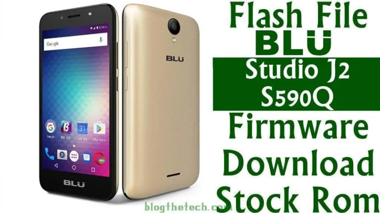 [Flash File] BLU Studio J2 S590Q Firmware Download [Stock ROM]