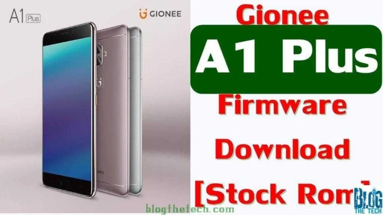 [Flash File] Gionee A1 Plus Firmware Download [Stock ROM]
