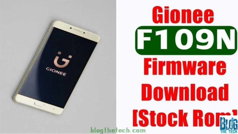 [Flash File] Gionee F109N Firmware Download [Stock ROM]