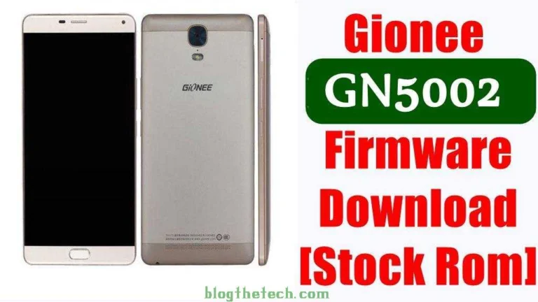 [Flash File] Gionee GN5002 Firmware Download [Stock ROM]