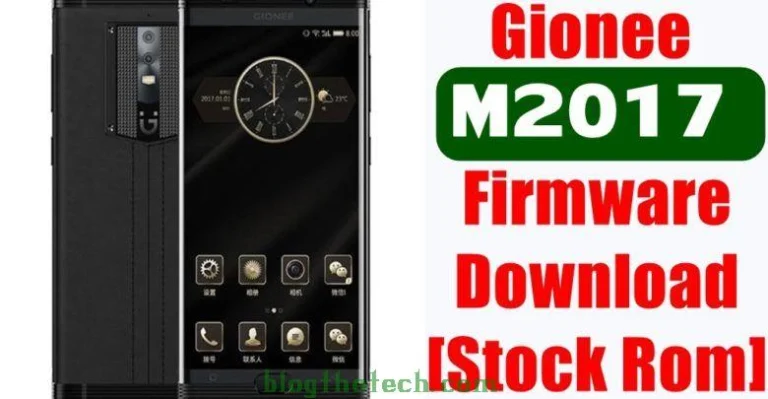 [Flash File] Gionee M2017 Firmware Download [Stock ROM]