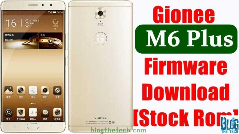 [Flash File] Gionee M6 Plus GN8002S Firmware Download [Stock ROM]