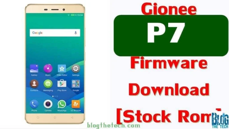 [Flash File] Gionee P7 Firmware Download [Stock ROM]