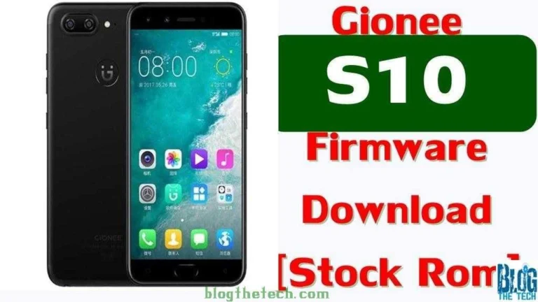 [Flash File] Gionee S10 Firmware Download [Stock ROM]