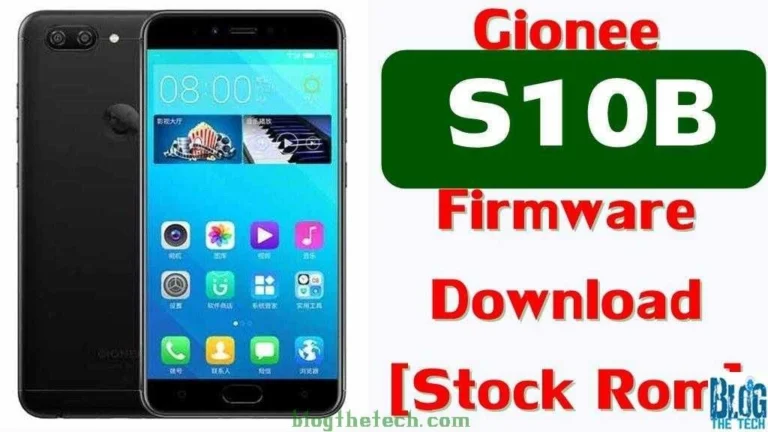 [Flash File] Gionee S10B Firmware Download [Stock ROM]