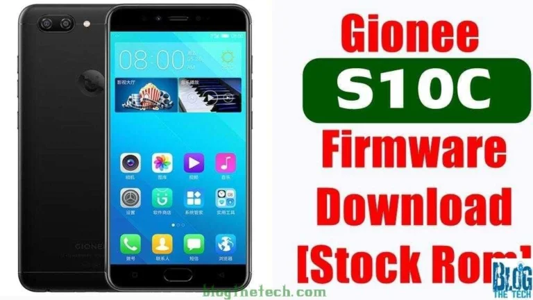 [Flash File] Gionee S10C Firmware Download [Stock ROM]