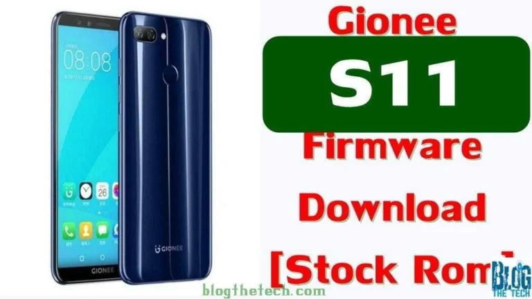 [Flash File] Gionee S11 Firmware Download [Stock ROM]