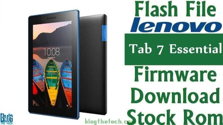 [Flash File] Lenovo Tab 7 Essential TB-7304X Firmware Download [Stock ROM]
