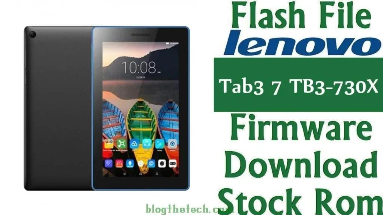 [Flash File] Lenovo Tab3 7 TB3-730X Firmware Download [Stock ROM]