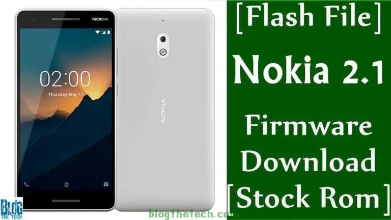[Flash File] Nokia 2.1 TA-1084 Firmware Download [Stock ROM]