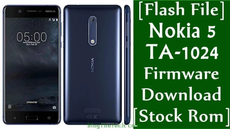 [Flash File] Nokia 5 TA-1024 Firmware Download [Stock ROM]