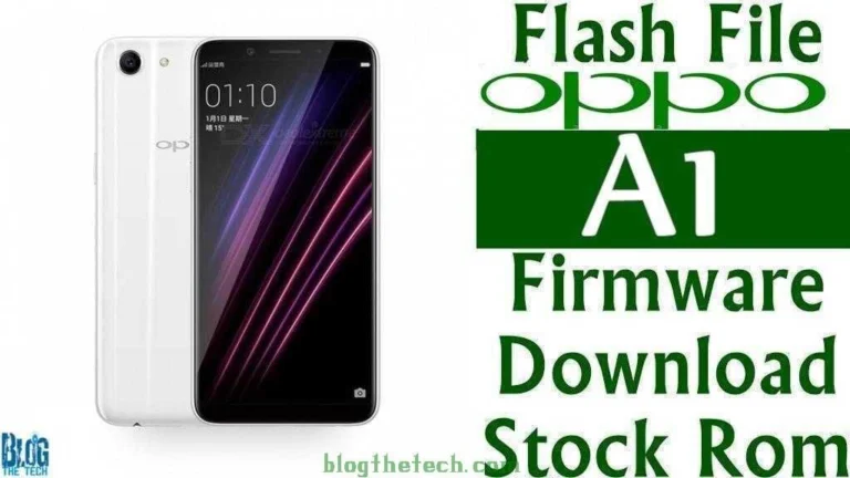 [Flash File] Oppo A1T Firmware Download [Stock ROM]