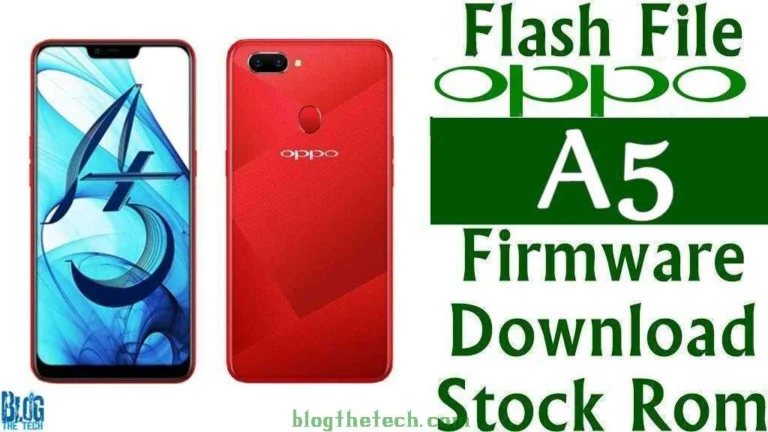 [Flash File] Oppo A5 (AX5) PBBM30 Firmware Download [Stock ROM]