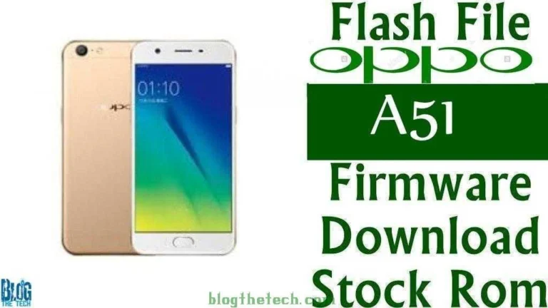 [Flash File] Oppo A51 Firmware Download [Stock ROM]