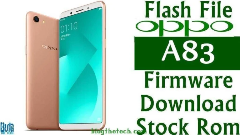 [Flash File] Oppo A83 CPH1729 Firmware Download [Stock ROM]