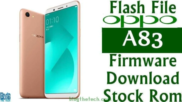 [Flash File] Oppo A83T Firmware Download [Stock ROM]