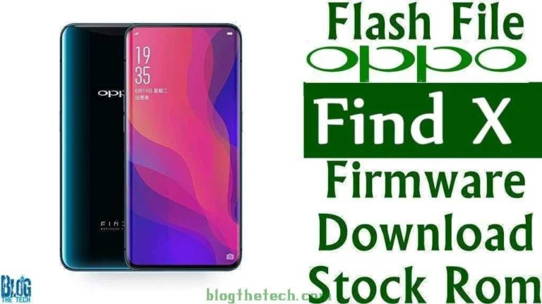 [Flash File] Oppo Find X CPH1871 Firmware Download [Stock ROM]