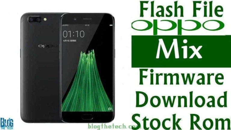 [Flash File] Oppo Mix Firmware Download [Stock ROM]