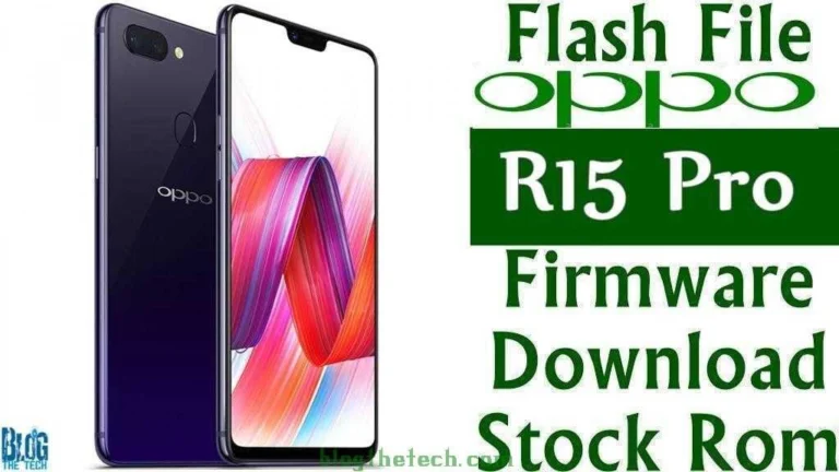 [Flash File] Oppo R15 Pro CPH1831 Firmware Download [Stock ROM]