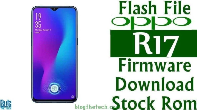 [Flash File] Oppo R17 PBET00 Firmware Download [Stock ROM]