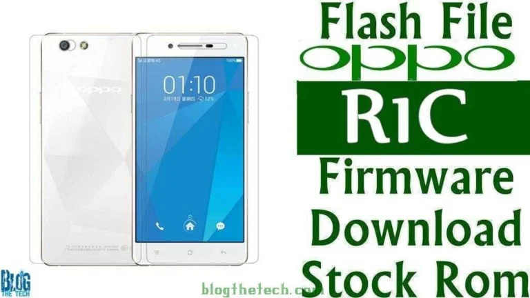 [Flash File] Oppo R1C R8207 Firmware Download [Stock ROM]