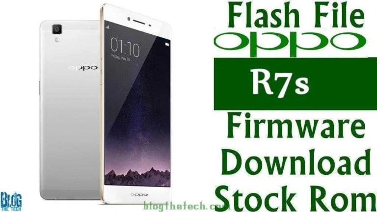 [Flash File] Oppo R7S R7SF Firmware Download [Stock ROM]
