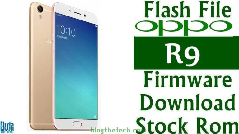 [Flash File] Oppo R9ST Firmware Download [Stock ROM]