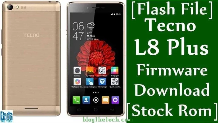 [Flash File] Tecno L8 Plus Firmware Download [Stock ROM]