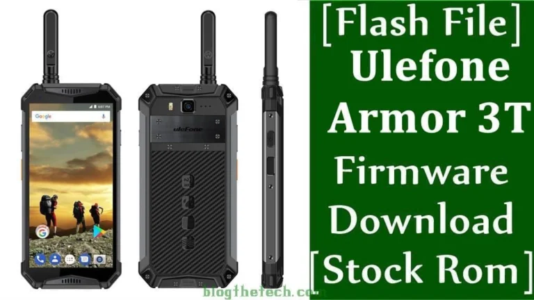 [Flash File] Ulefone Armor 3T Firmware Download [Stock ROM]