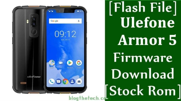 [Flash File] Ulefone Armor 5 Firmware Download [Stock ROM]