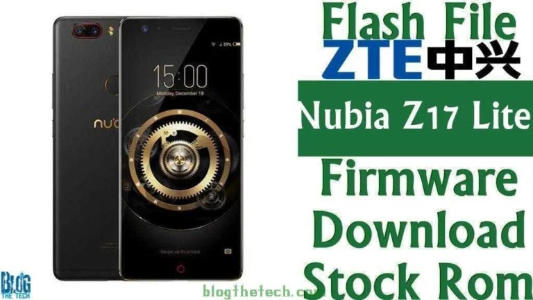 [Flash File] ZTE Nubia Z17 Lite NX591J Firmware Download [Stock ROM]