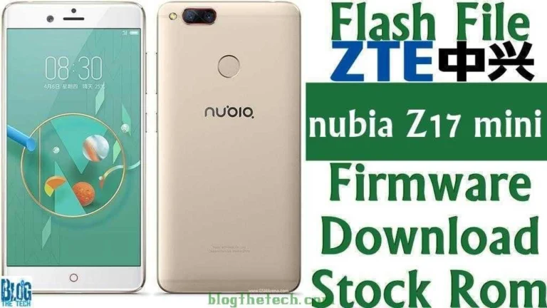 [Flash File] ZTE nubia Z17 mini NX569J Firmware Download [Stock ROM]