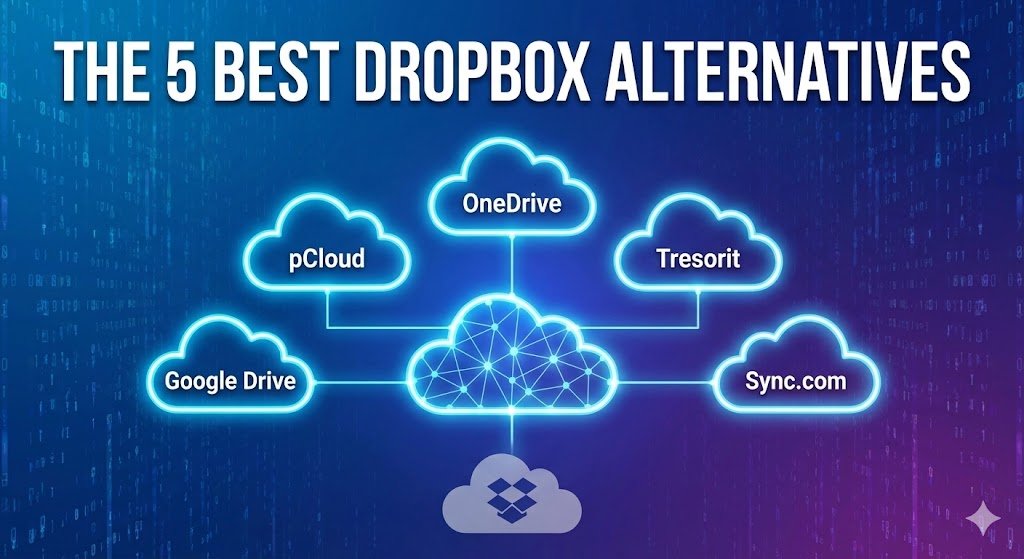 5 Best Dropbox Alternatives For Cloud Storage