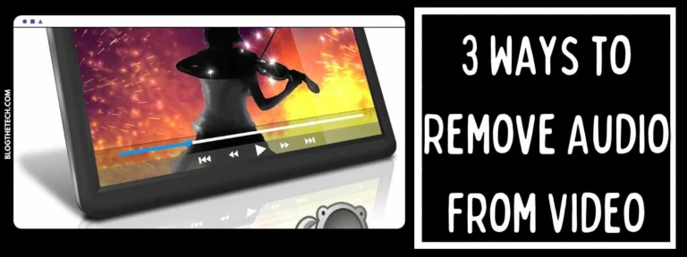 3 Ways to Remove Audio from Video