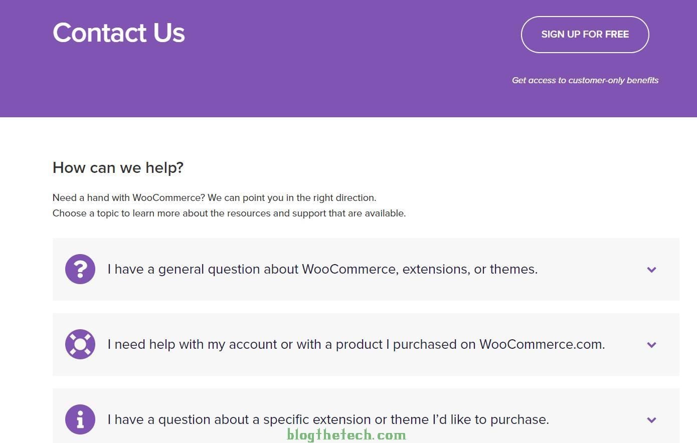 WooCommerce Support