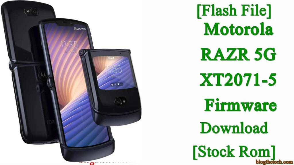 [Flash File] Motorola RAZR 5G XT2071-5 Firmware Download [Stock ROM]